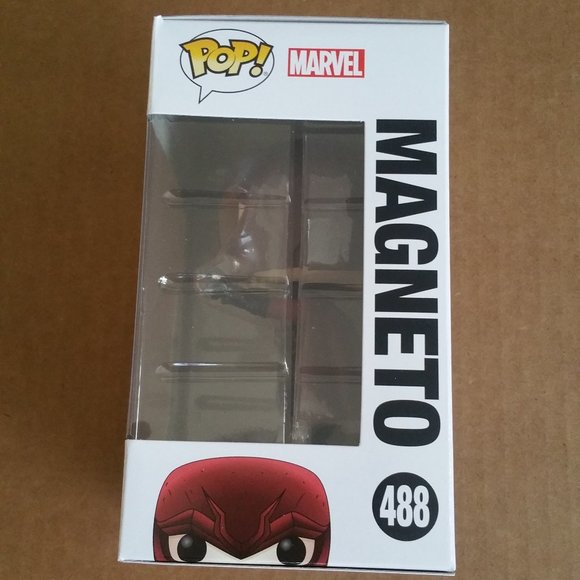 Funko Pop MARVEL X-Men MAGNETO #488 Walmart Exclusive -Missing Sticker - Picture 4 of 6